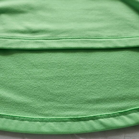 Like New! Worn ONCE - XS Gap Fit Quarter-Zip Pullover, Neon Green - Athletic Fit - Picture 10 of 11